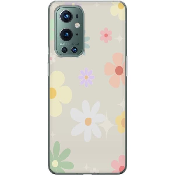 Mobilcover til OnePlus 9 Pro med falmende blomster
