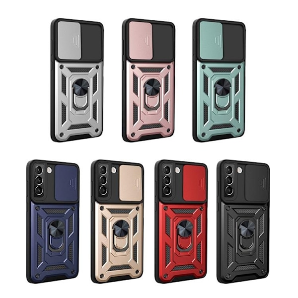 Ring KickStand Skal Galaxy S22 5G - Svart Svart