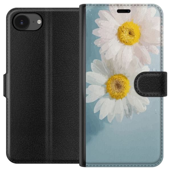 Apple iPhone 16e Pung Taske med Sommerblomster
