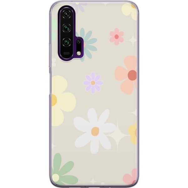 Mobilskal till Honor 20 Pro med fejdande blommor
