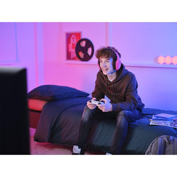 Trust GXT 415P Zirox Gamingheadset - Rosa