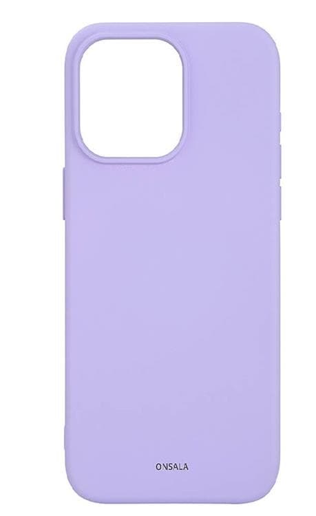 Onsala iPhone 15 Pro Max Mobilskal Magsafe Silicone - Lilla Lila