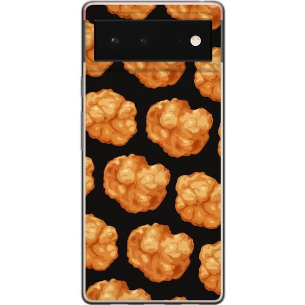 Google Pixel 6 telefontaske med nuggets