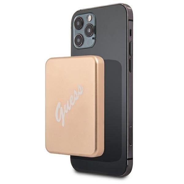 Guess MagSafe Powerbank 5W 3000 mAh - Guld Gul