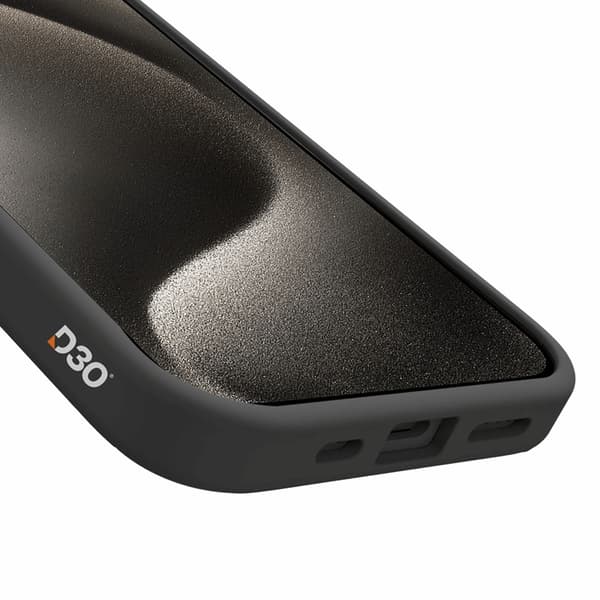 SBS Mobilskal till iPhone 15 Full Active D3O - Svart Svart