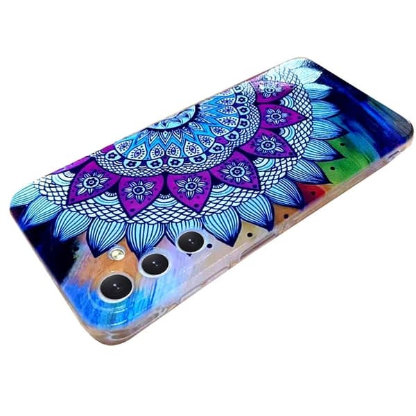 Mobilskal till Samsung Galaxy S26 Mönstertryck Plast - Mandala Blomma