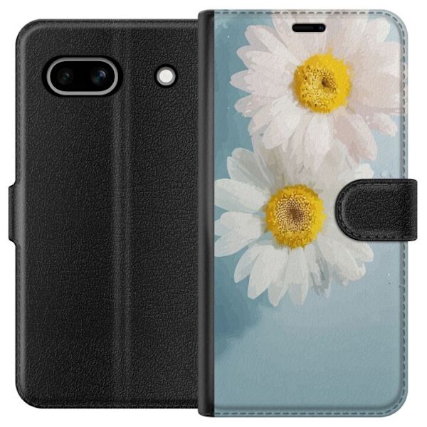 Plånboksfodral till Google Pixel 7a med Sommarblommor