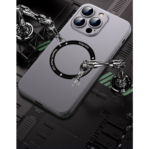 Ultra Thin Magsafe Case iPhone 14 Pro - harmaa