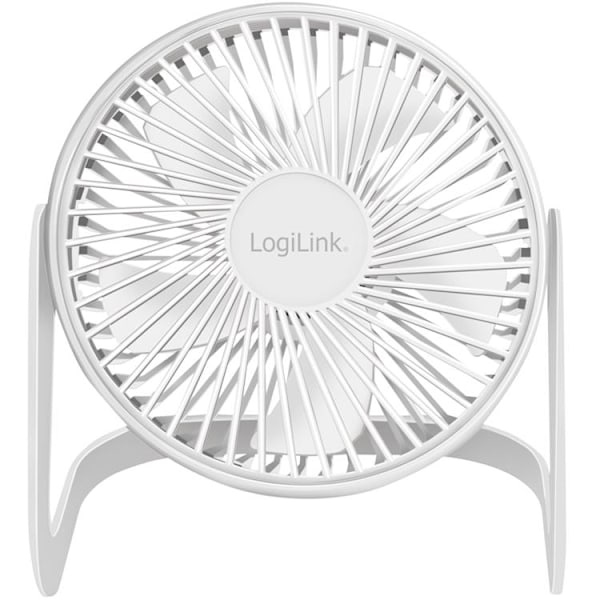LogiLink USB-fläkt Ø15,24 cm - Vit