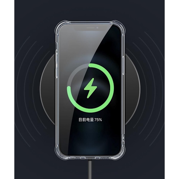 BOOM - ShockProof Magsafe Skal iPhone 13 Pro - Clear Transparent