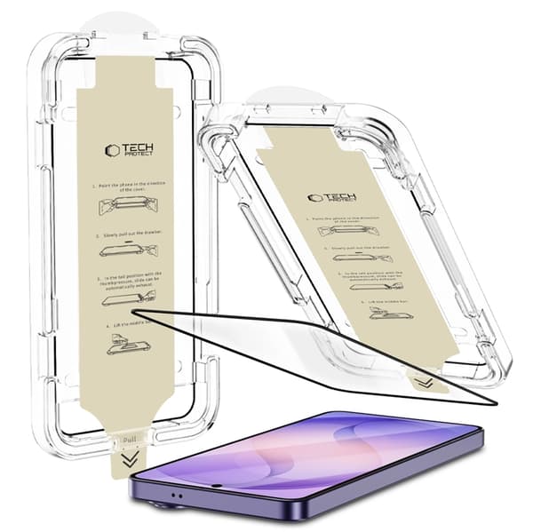 Tech-Protect Skärmskydd Härdat Glas För Galaxy S26 Plus - Clear Transparent