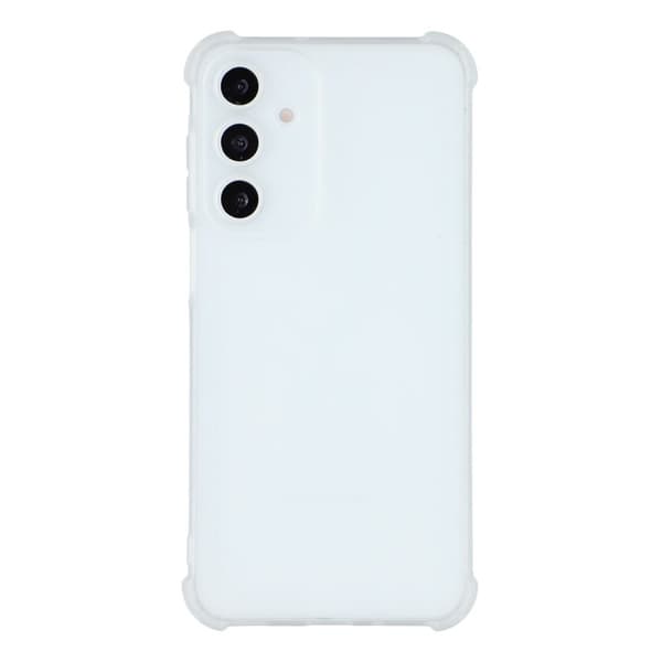 Samsung Galaxy A35 5G Skal TPU Matt Skydd - Transparent Vit