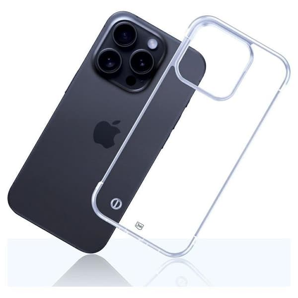 3MK Mobilskal till iPhone 15 Pro Just20g - Clear Transparent