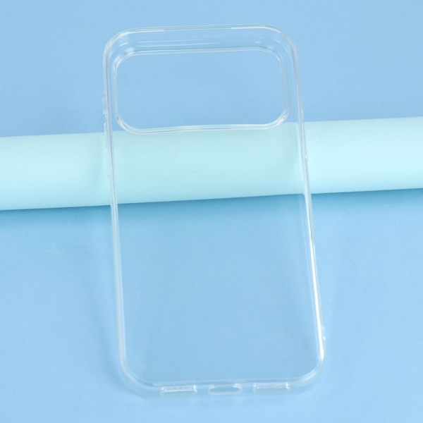 X-LEVEL Mobilskal till iPhone 17 Pro TPU Shockproof Crystal Clear