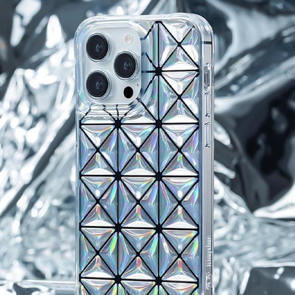Kingxbar iPhone 14 Pro Max Skal Miya - Vit