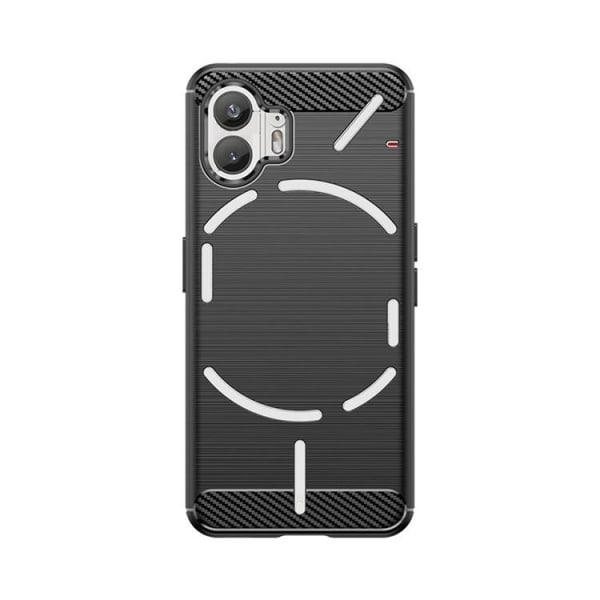 Nothing Phone 2 Mobilskal Carbon Silikon - Svart