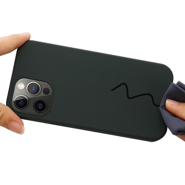iPhone 14 Pro Max Skal Magsafe Silicone Ultra Slim - Mörkgrön Grön