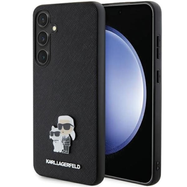 Karl Lagerfeld Galaxy S24 Plus Mobilskal Saffiano Metal Pin