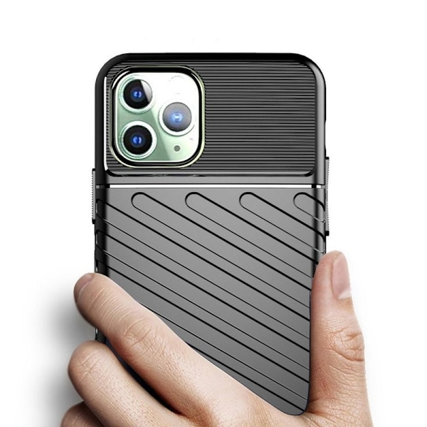 Forcell iPhone 14 Pro Skal Thunder Mjukplast Svart Svart