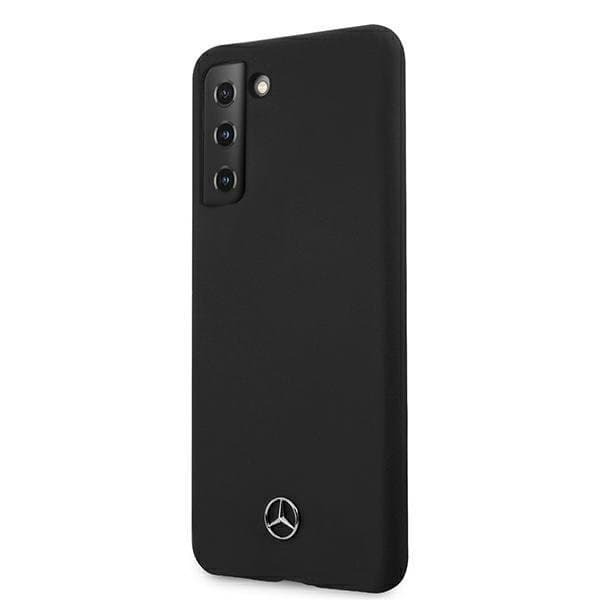 Mercedes Mobilskal Galaxy S21 Plus Silicone Line - Svart Black
