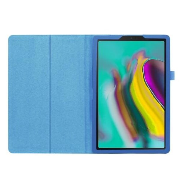 Litchi Texture Fodral för Samsung Galaxy Tab A 10.1" 2019 - Blå Blå