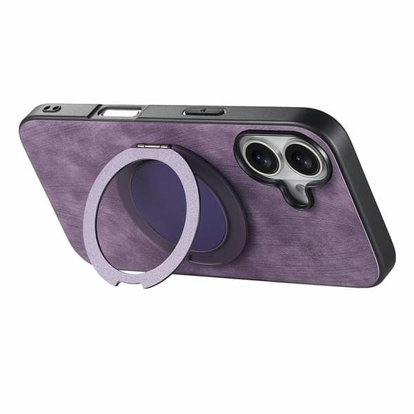 Mobilskal till iPhone 17 Rotating Kickstand - Lila Lila
