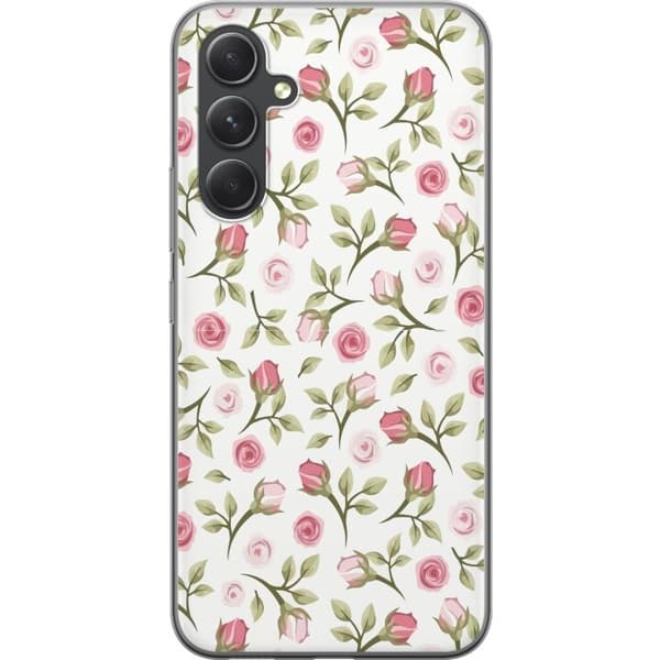 Mobilskal till Samsung Galaxy A55 med Blommigt