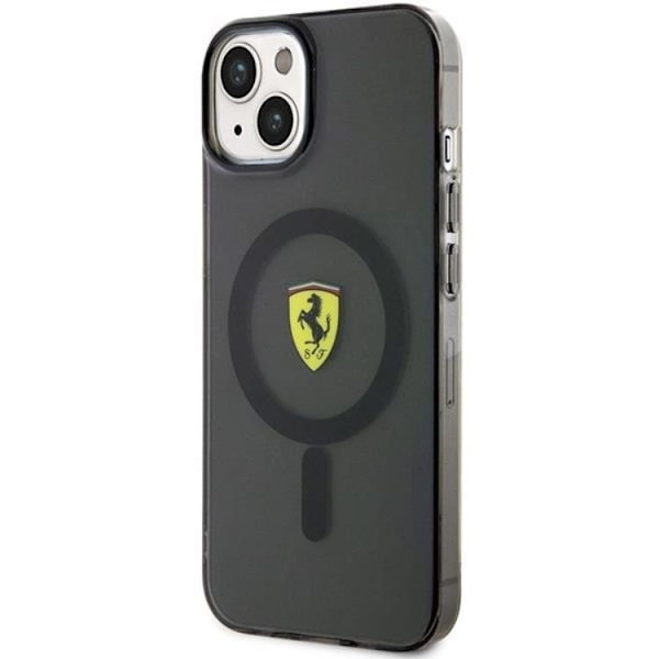 Ferrari iPhone 14 Plus Mobilskal Magsafe Translucent - Svart Svart