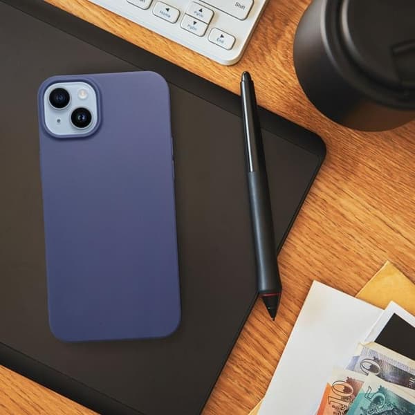 Telefontaske til iPhone 16e Matt - Blå Blå