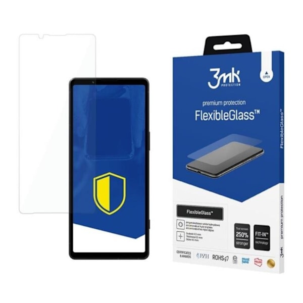 3MK Sony Xperia 5 V Hybrid Okrossbart Glas FlexibleGlass