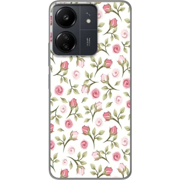 Mobilcover til Xiaomi Redmi 13C med Blomstret