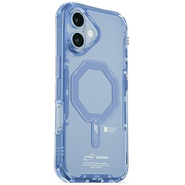 Skinarma Telefontaske til iPhone 17 MagSafe Saido - Blå Blå