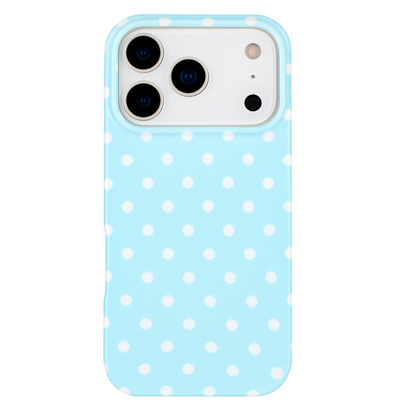 Mobilskal till iPhone 17 Pro Max Dot Design Imd Tpu Blå