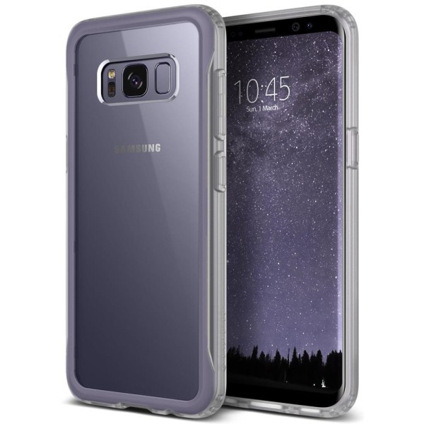 Caseology CoastLine -kuori Samsung Galaxy S8:lle - Orkideanharmaa
