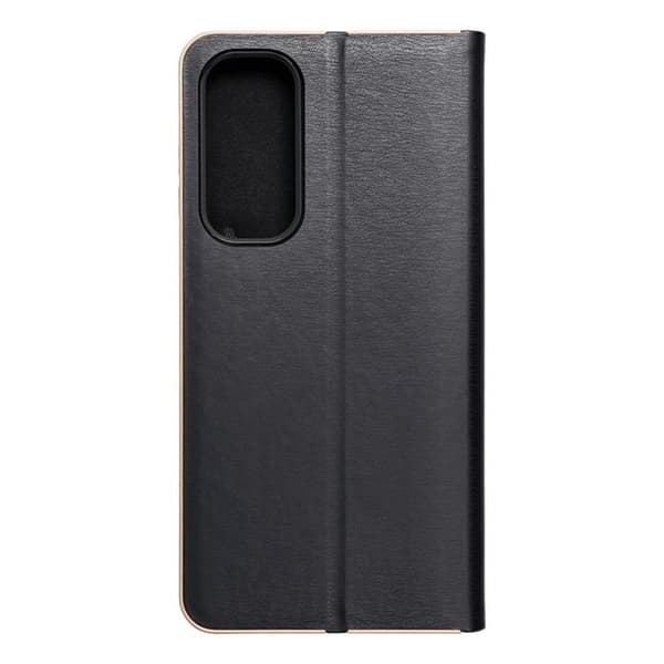 Galaxy A35 5G Plånboksfodral Luna Guld - Svart Black
