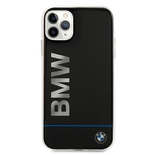 BMW Signature Printed Logo Cover iPhone 11 Pro - Sort Black