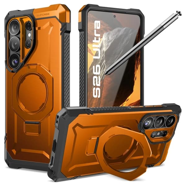 SupCase Mobilskal För Galaxy S26 Ultra Magsafe UB Grip Orange