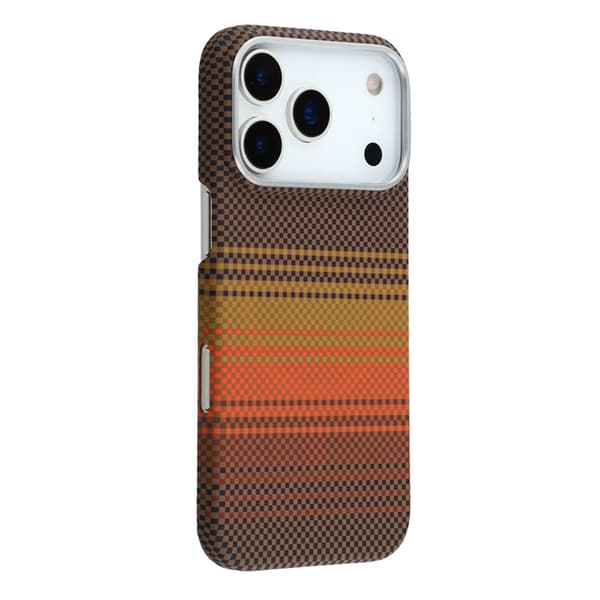 Mobilskal till iPhone 17 Pro MagSafe Carbon Fiber Brun