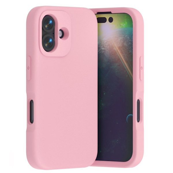 Mobilskal till iPhone 17 Shockproof EVA Skydd - Rosa Rosa