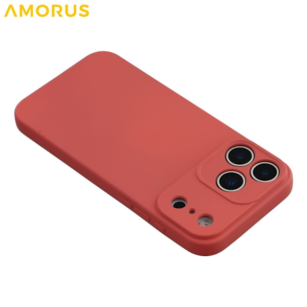 AMORUS Mobilskal till iPhone 17 Pro Max Precise Cutouts - Röd Röd