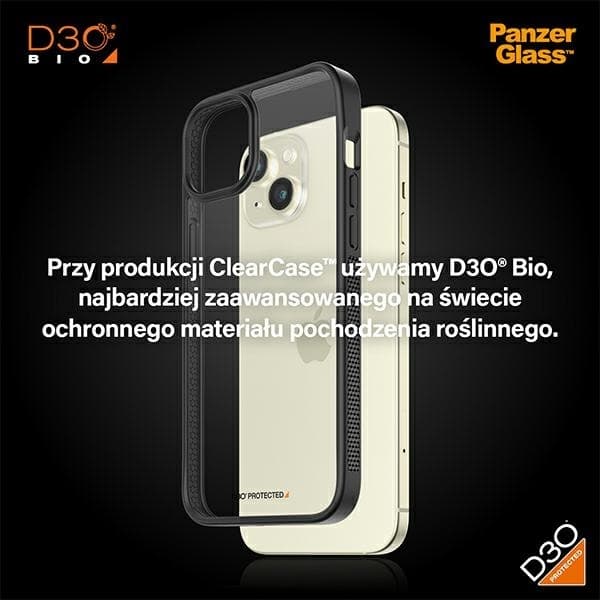 PanzerGlass Mobilskal till iPhone 15/14 Plus D3O Military Shield