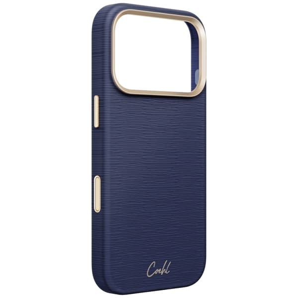 UNIQ Mobilskal För iPhone 18 Pro/17 Pro Coehl Mirelle - Noble Blå