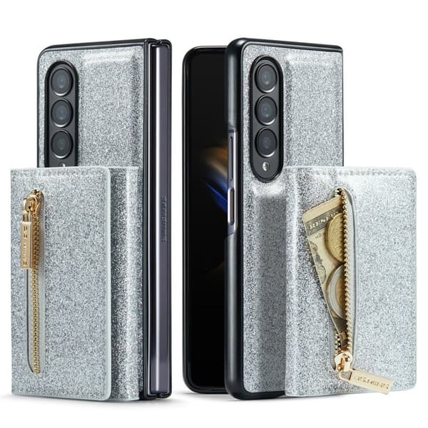 DG.MING M3 Series Mobilskal för Samsung Galaxy Z Fold3 5G Silver
