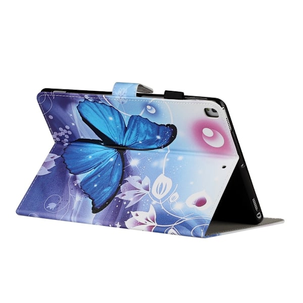 iPad 10.2 (2021/2020/2019) / Air 3 10.5 (2019) Fodral - Blå Butterfly