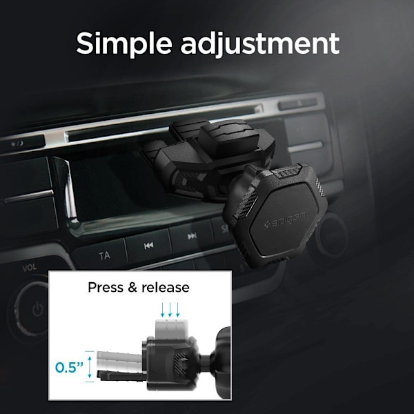 SPIGEN QS24 Magnetisk Bilhållare - CD