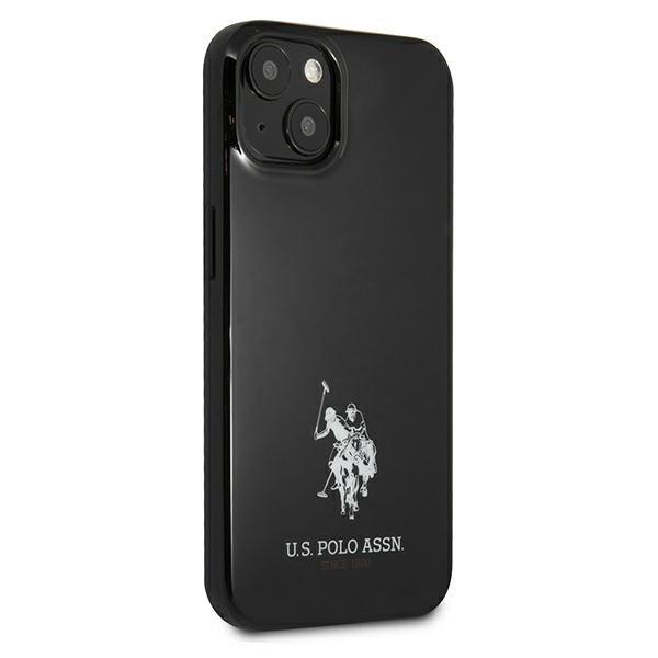 US Polo Horses Logo Cover iPhone 13 - Sort Black