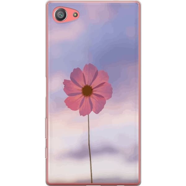 Mobilskal till Sony Xperia Z5 Compact med Rosa blomma