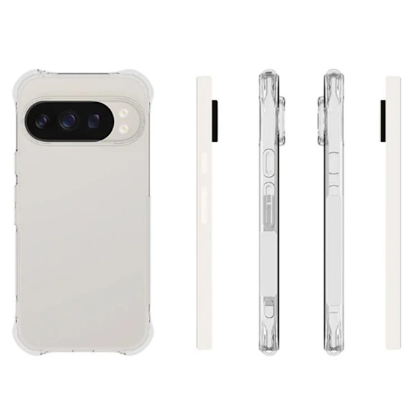 WANLONFENG Mobilskal till Google Pixel 10 Pro / Pixel 10 - Clear Transparent