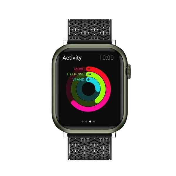 Apple Watch 2/3/4/5/6/7/SE (38/40/41mm) Armbånd - Sort Black
