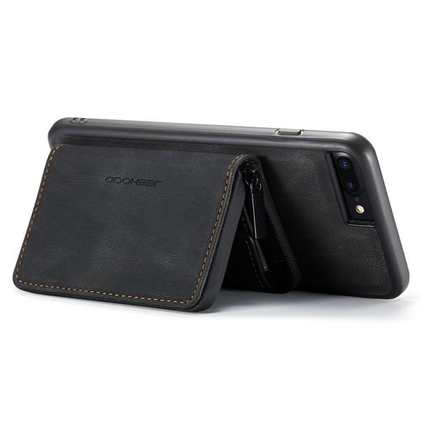 JEEHOOD Mobilskal till iPhone 7 Plus/8 Plus 2-i-1 Svart